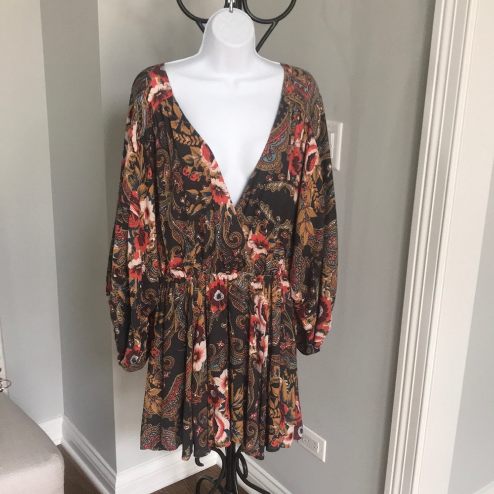 Free People floral mini
